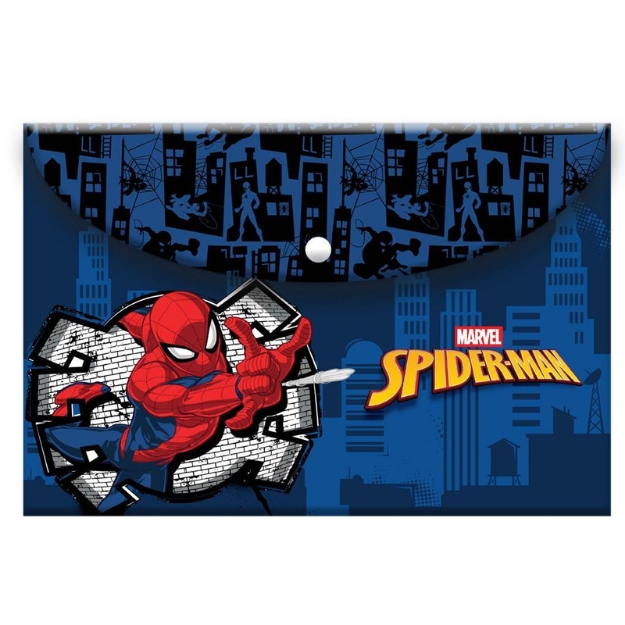 ΦΑΚΕΛΟΣ ΜΕ ΚΟΥΜΠΙ Α4 SPIDERMAN 0508765