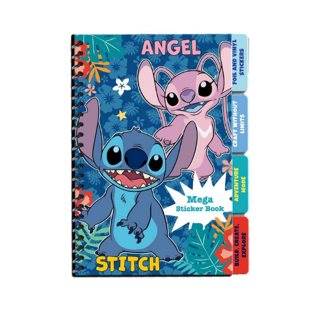ΑΥΤΟΚΟΛΛΗΤΑ ΤΕΤΡΑΔΙΟ 13,2X20,3ΕΚ LILO & STITCH 564653