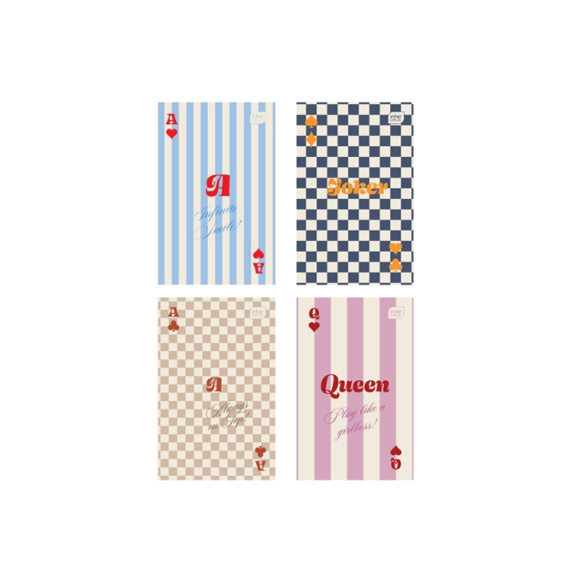 ΣΗΜΕΙΩΜΑΤΑΡΙΟ INTERDRUK HYBRID CARDS 14x21cm