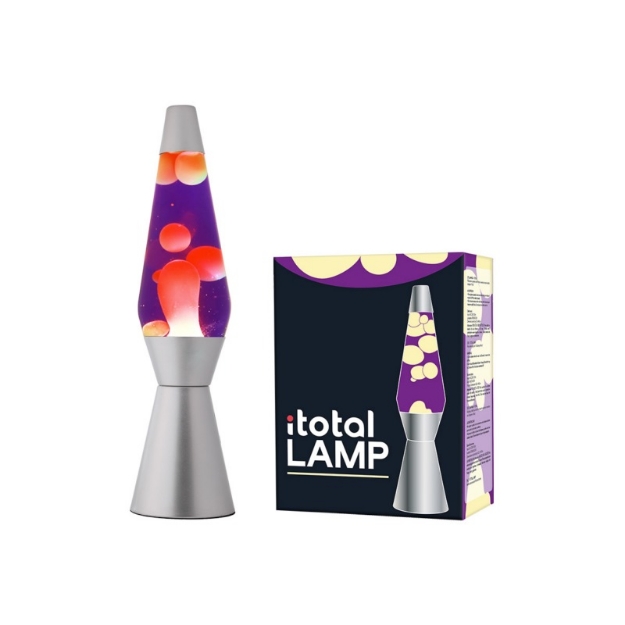 ΛΑΜΠΑ i-TOTAL XL1799 LAVA PURPLE-YELLOW 40cm