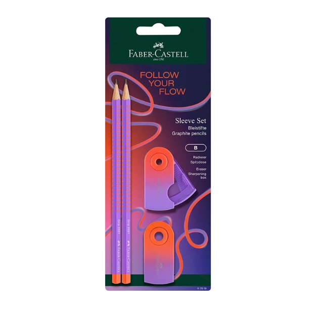 ΣΕΤ AWF 117019 SLEEVE RED-PURPLE (2 ΜΟΛ.ΓΟΜ.ΞΥΣΤ)