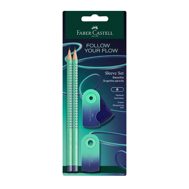 ΣΕΤ AWF 117018 SLEEVE GREEN-BLUE (2 ΜΟΛ.ΓΟΜ.ΞΥΣΤ)