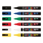 ΜΑΡΚΑΔΟΡΟΙ UNI POSCA PC-5BRUSH MEDIUM