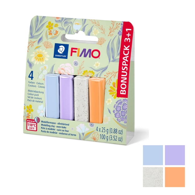 ΣΕΤ STAEDTLER FIMO-SOFT 8023 C12-3 PASTEL 12 ΧΡΩΜ.