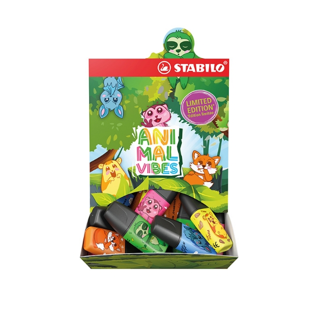 ΜΑΡΚΑΔΟΡΟΙ STABILO BOSS mini ANIMAL VIBES 50 τεμ NEW