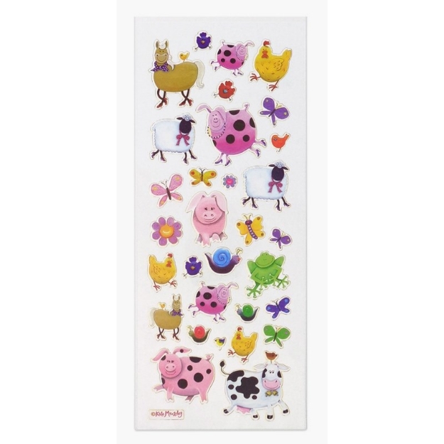 ΑΥΤΟΚΟΛΛΗΤΑ STICKERS  602 FUNKY FARM 31X11cm