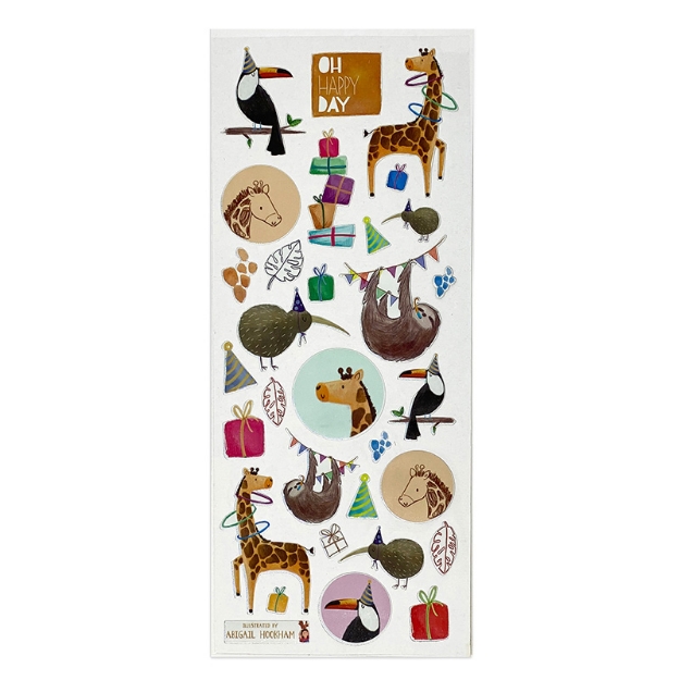 ΑΥΤΟΚΟΛΛΗΤΑ STICKERS 2108 PARTY TIME 31X11cm