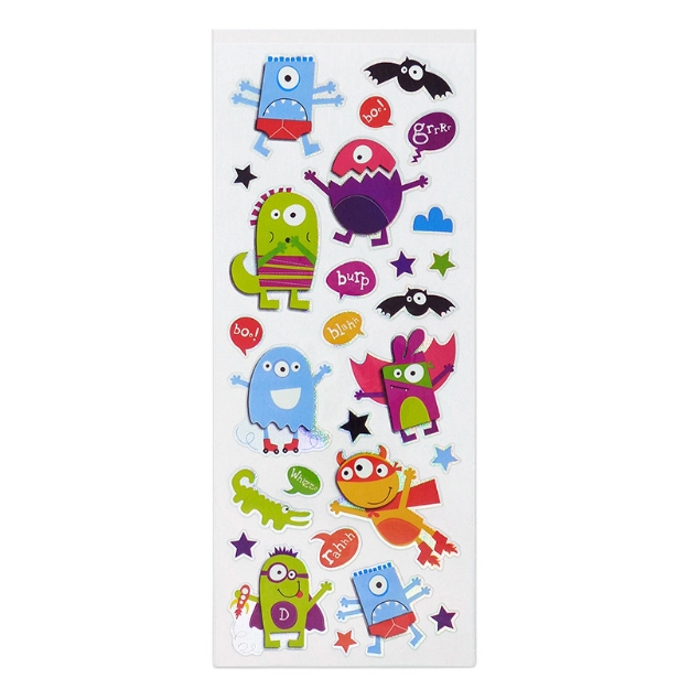 ΑΥΤΟΚΟΛΛΗΤΑ STICKERS  905 MONSTER MATES 31X11cm