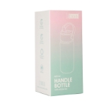 ΠΑΓΟΥΡΙ i DRINK ID0523 THERM BOTTLE 400ml PINK/AQUA