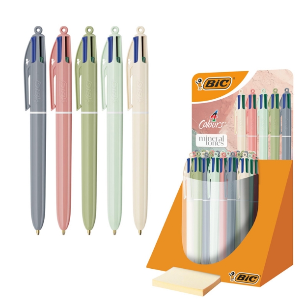 ΣΤΥΛΟ BIC 4 COLOURS MINERAL TONES 1,0mm (5 ΧΡΩΜ)