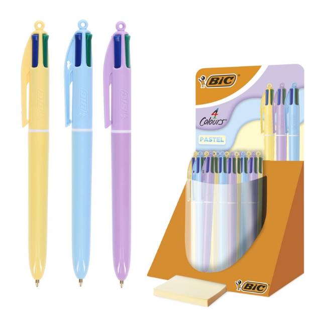 ΣΤΥΛΟ BIC 4 COLOURS PASTEL 1,0mm (3 ΧΡΩΜ)
