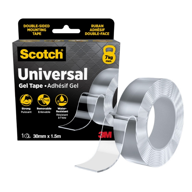 ΚΟΛΛΗΤΙΚΕΣ 3Μ 420-3015-EU UNIVERSAL GEL 30mmx1,5m 7Κ