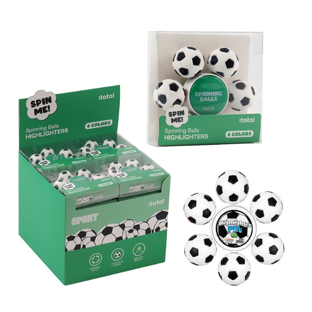 ΜΑΡΚΑΔΟΡΟΙ i-TOTAL XL0271C ΦΩΣΦ/ΧΟΙ SPINNER FOOTBALL