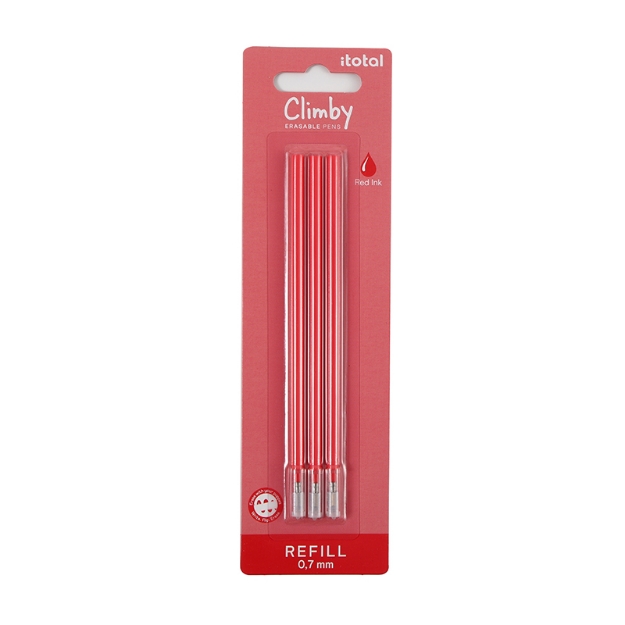 ΑΝΤΑΛΛΑΚΤΙΚΑ i-TOTAL XL2297K FOR CLIMBY PEN 3pcs RED