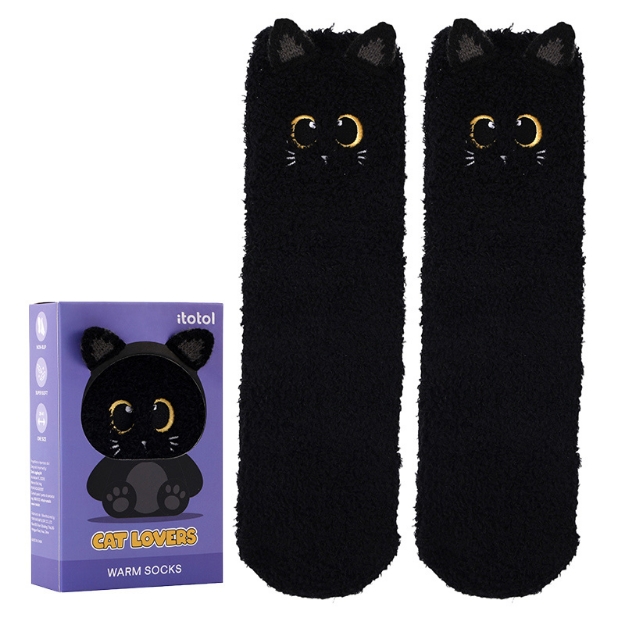 ΚΑΛΤΣΕΣ i-TOTAL XL2821F NON-SLIP BLACK CAT