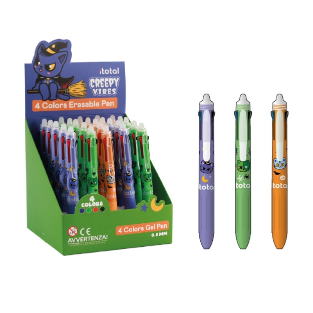 ΣΤΥΛΟ i-TOTAL XL3168 CREEPY VIBES ERASABLE 4 in 1