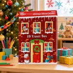 ΗΜΕΡΟΛΟΓΙΟ i-TOTAL XL3499 XMAS 3D ERASER ADVENT CALENDAR