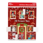ΗΜΕΡΟΛΟΓΙΟ i-TOTAL XL3499 XMAS 3D ERASER ADVENT CALENDAR