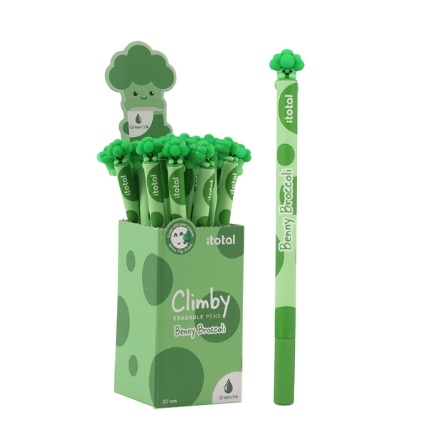 ΣΤΥΛΟ i-TOTAL XL3636 CLIMBY ERASABLE PEN BROCCOLI