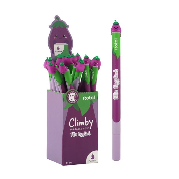 ΣΤΥΛΟ i-TOTAL XL3638 CLIMBY ERASABLE PEN EGGPLANT