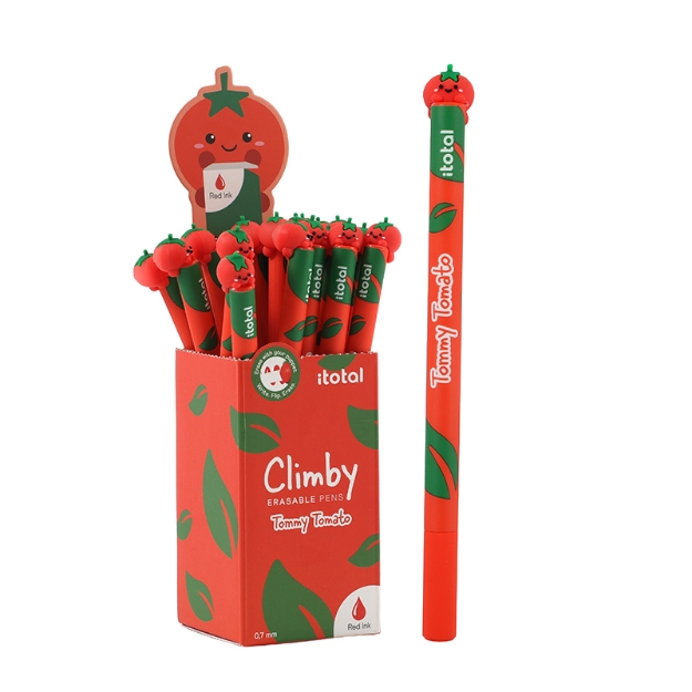 ΣΤΥΛΟ i-TOTAL XL3641 CLIMBY ERASABLE PEN TOMATO