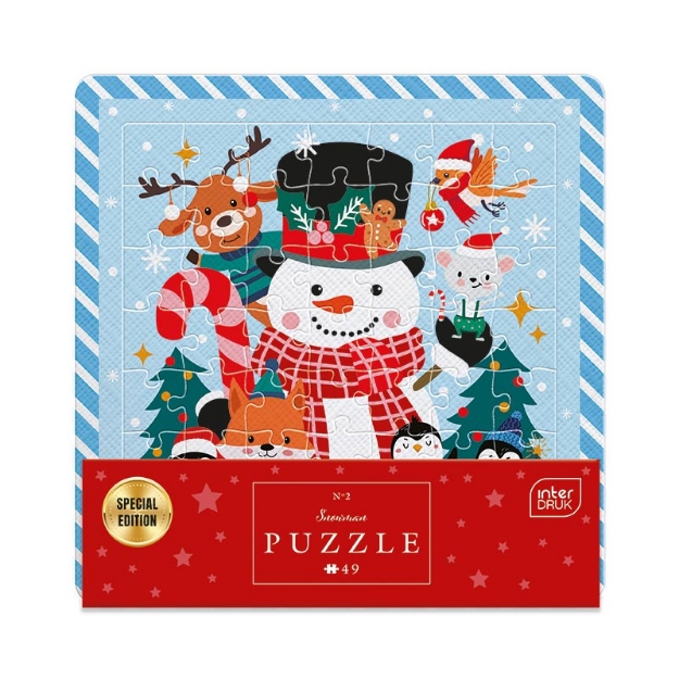 ΠΑΖΛ INTERDRUK 49 XMAS SNOWMAN