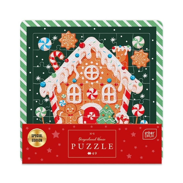 ΠΑΖΛ INTERDRUK 49 XMAS GINGERBREAD HOUSE