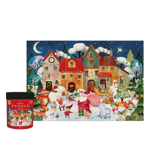 ΠΑΖΛ INTERDRUK 250 XMAS SNOWY TOWN