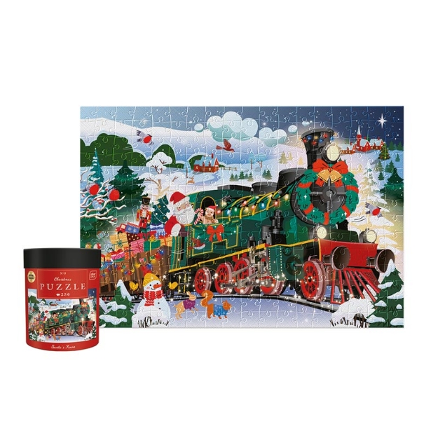 ΠΑΖΛ INTERDRUK 250 XMAS SANTA'S TRAIN