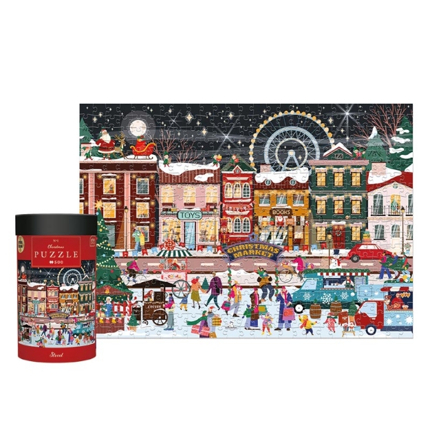 ΠΑΖΛ INTERDRUK 500 XMAS FESTIVE STREET