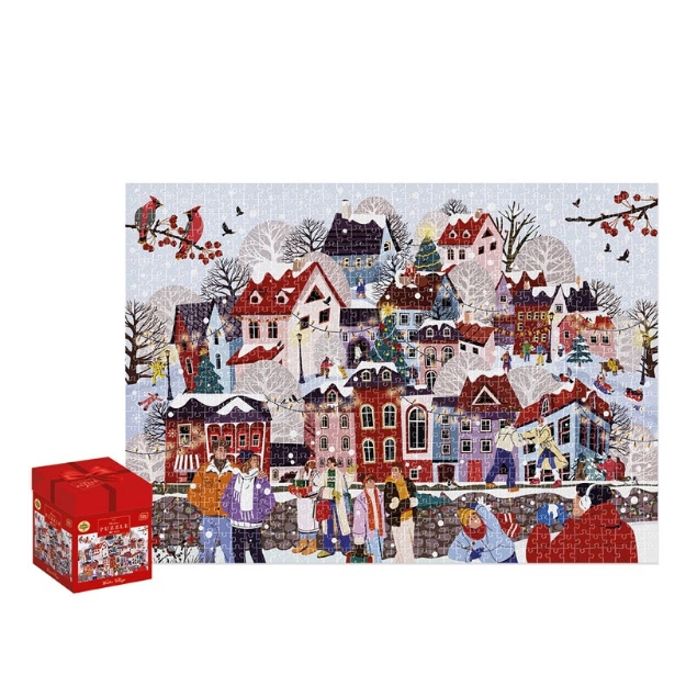 ΠΑΖΛ INTERDRUK 1000 XMAS WINTER VILLAGE