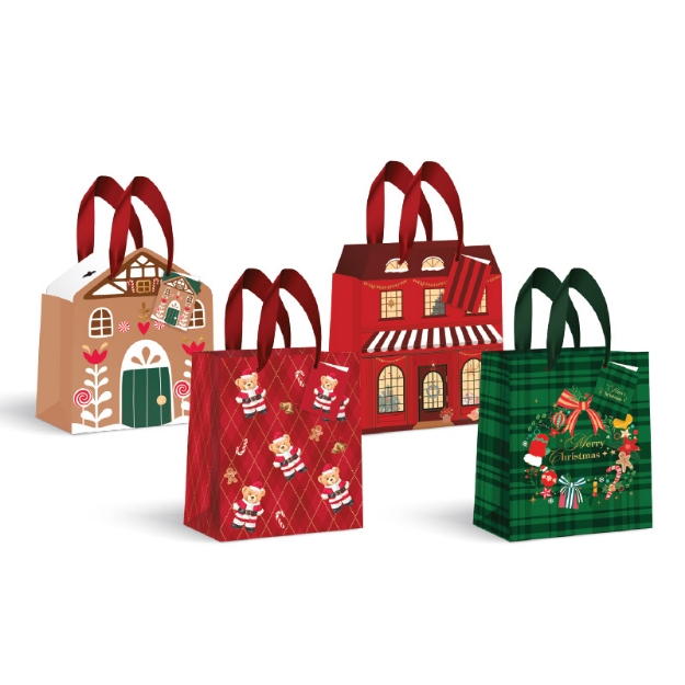 ΤΣΑΝΤΑ ΧΑΡΤΙΝΗ INT 39784 XMAS SMALL 18X23cm