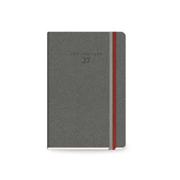 DIARY 800125 IMPRESSIONS GREY ΗΜΕΡΗΣΙΟ 14x21cm