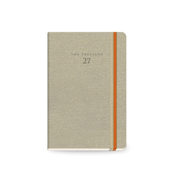 DIARY 800149 IMPRESSIONS BEIGE ΗΜΕΡΗΣΙΟ 14x21cm