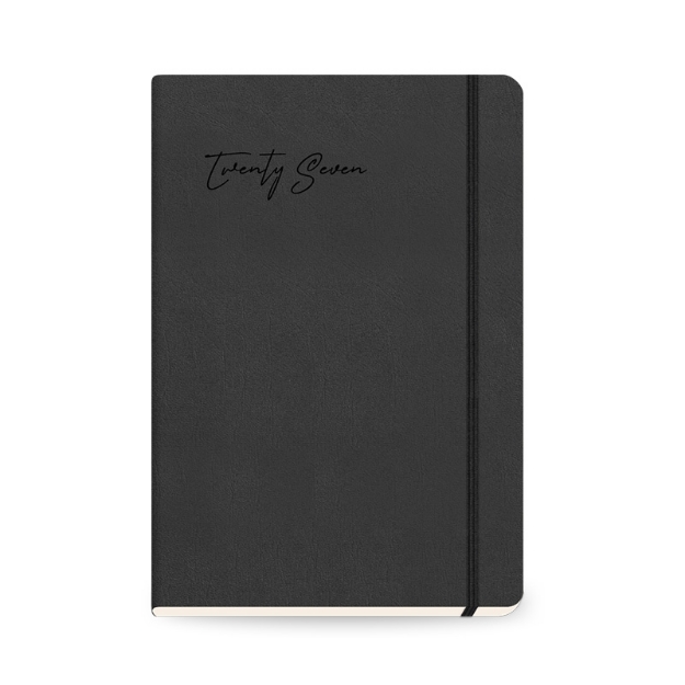 DIARY 800187 ELEGANT BLACK ΗΜΕΡΗΣΙΟ 17x24cm