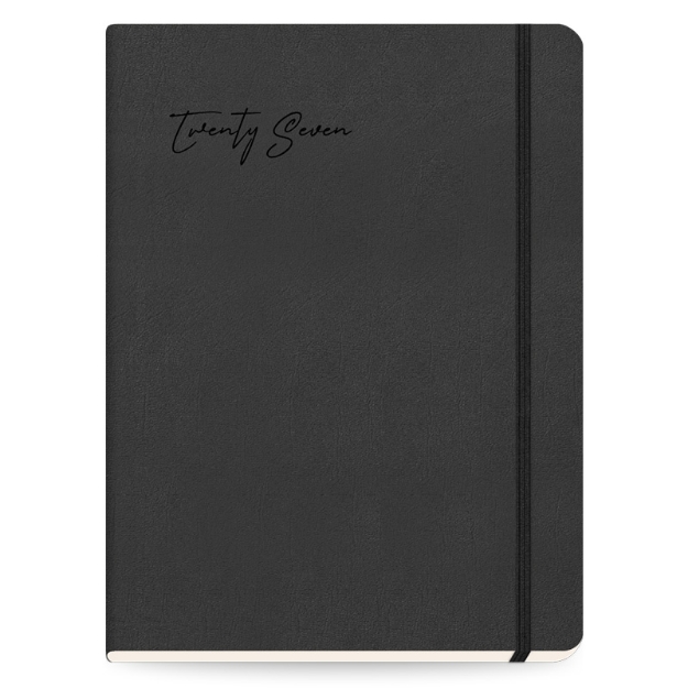 DIARY 800262 ELEGANT BLACK ΕΒΔΟΜΑΔΙΑΙΟ 19x25cm
