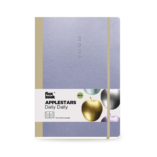 DIARY 800460 APPLESTARS LILAC ΗΜΕΡΗΣΙΟ 17x24cm