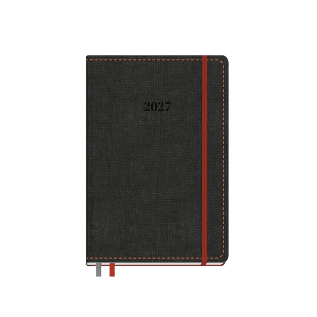 DIARY 800828 GRACE BLACK ΗΜΕΡΗΣΙΟ 14x21cm