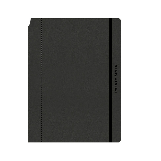 DIARY 801078 PENHUG BLACK ΗΜΕΡΗΣΙΟ 17x24cm
