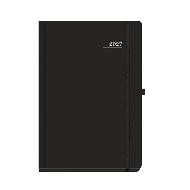 DIARY 801238 LUMINA BLACK ΗΜΕΡΗΣΙΟ 17x24cm