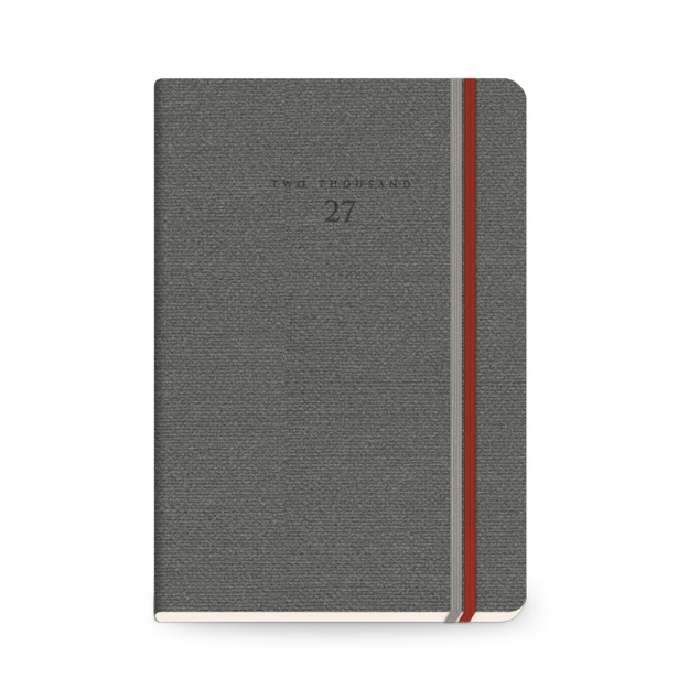 DIARY 809685 IMPRESSIONS GREY ΗΜΕΡΗΣΙΟ 17x24cm