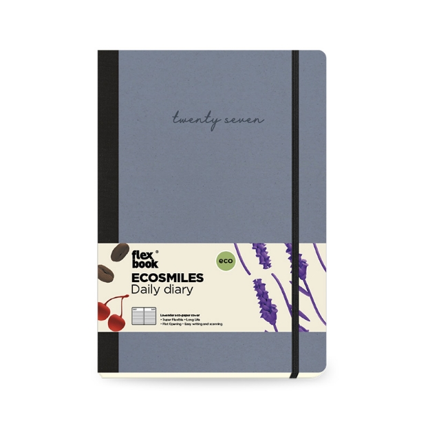 DIARY 895862 ECOSMILES 4100 LAVENDER ΗΜΕΡΗΣΙΟ 17x24cm