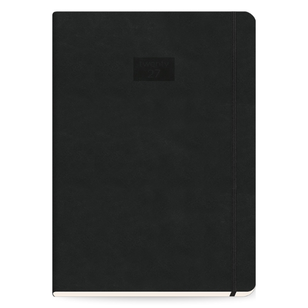 DIARY 899037 INSPIRATIONS BLACK ΗΜΕΡΗΣΙΟ 21x29cm