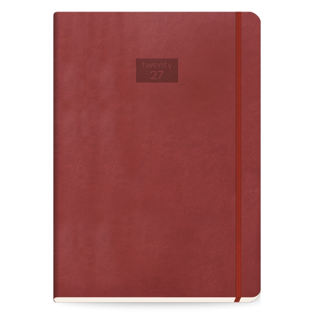 DIARY 899051 INSPIRATIONS BURGUNDY ΗΜΕΡΗΣΙΟ 21x29cm