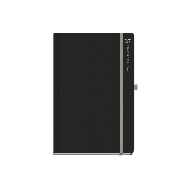DIARY 899174 BLACK RAINBOW BLACK-GREY ΗΜΕΡΗΣΙΟ 14x21cm