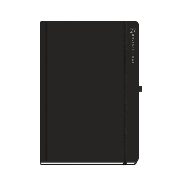 DIARY 899204 BLACK RAINBOW BLACK-BLACK ΗΜΕΡΗΣΙΟ 17x24cm