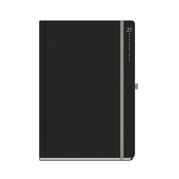 DIARY 899228 BLACK RAINBOW BLACK-GREY ΗΜΕΡΗΣΙΟ 17x24cm