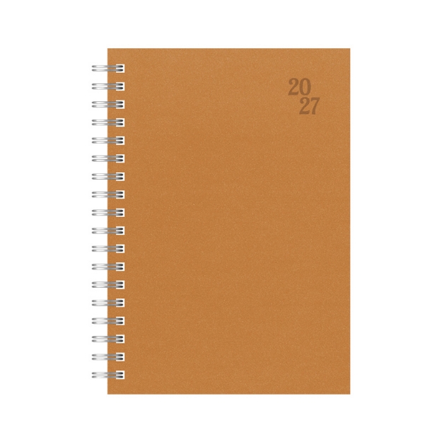 DIARY 899419 SPIRAL 230 ORANGE ΗΜΕΡΗΣΙΟ 17x24cm