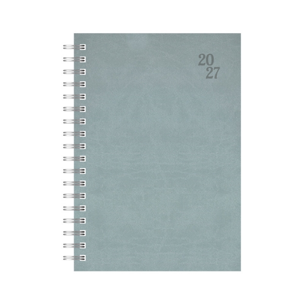 DIARY 899433 SPIRAL 230 COLD GREY ΗΜΕΡΗΣΙΟ 17x24cm