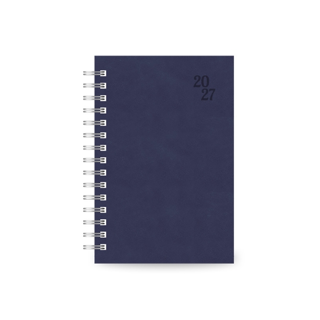 DIARY 899464 SPIRAL 230 BLUE ΗΜΕΡΗΣΙΟ 14x21cm
